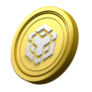 Graphic element showing the Ethereum (ETH) coin floating